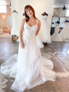 Wedding Dress Sparkle Glitter Tulle Beading 7514 Stella York