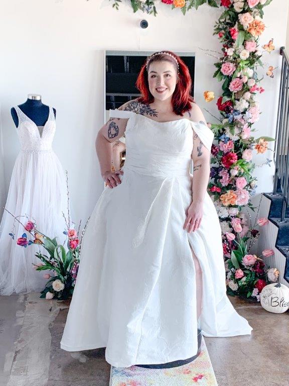 Adelong Haley Mai Plus Size Wedding Dress Fort Worth