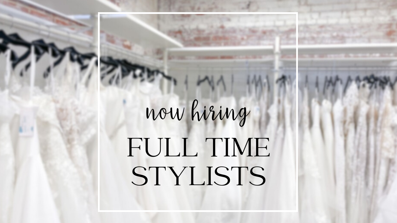 Bliss Bridal Hiring Job Advertisement