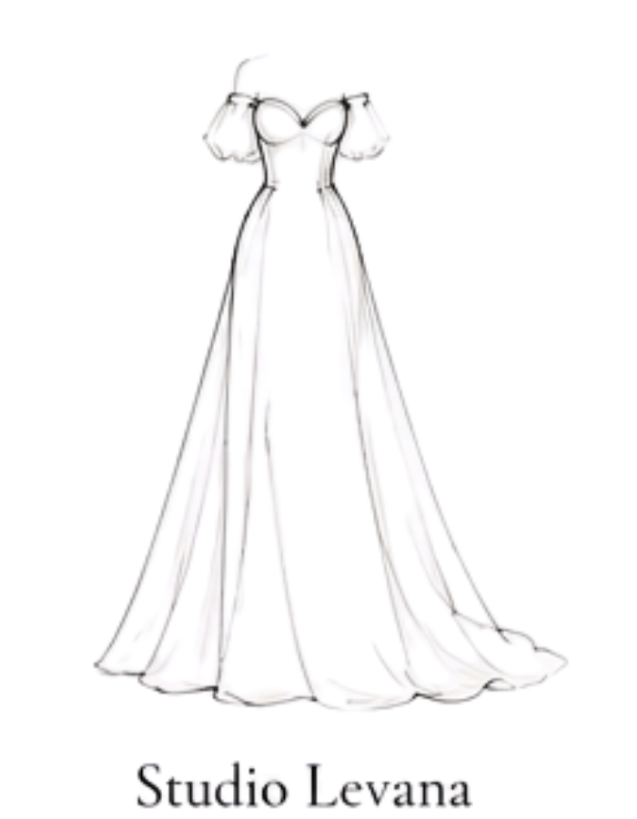 Studio Levana gown sketch